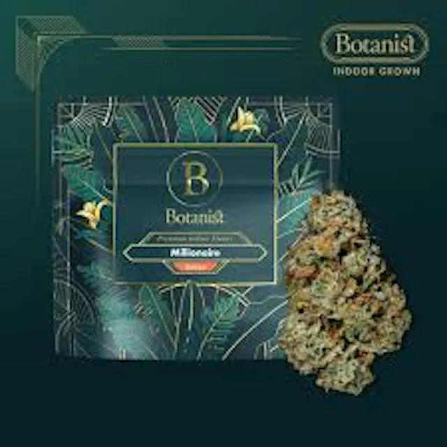 The Botanist Flower Millionaire 3.5g (sativa, whole flower)