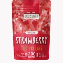 Product: Fresh Coast | Jellies Strawberry Sativa Gummies | 200mg