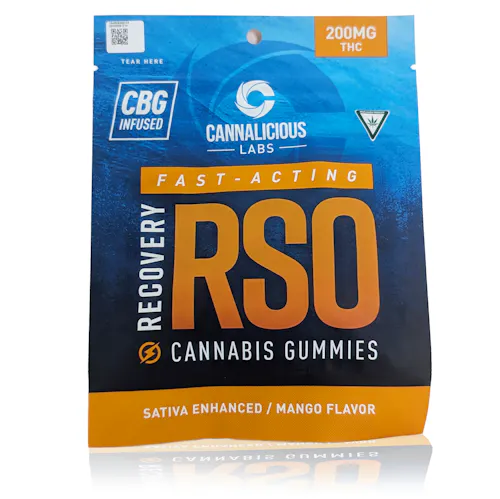 Recovery Mango RSO Gummies 10-pack-1
