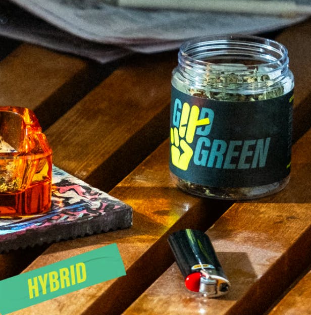 Product GTI Good Green Mixed Buds - Jet Fuel OG (Hybrid) 3.5g