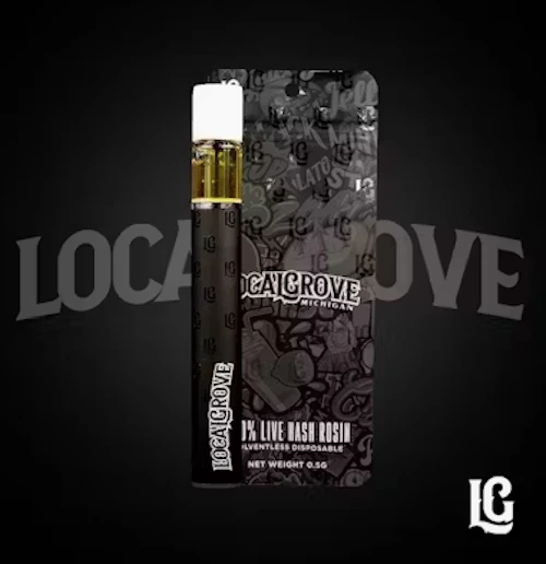 Local Grove - .5g Live Rosin Disposable - Pomelo Punch