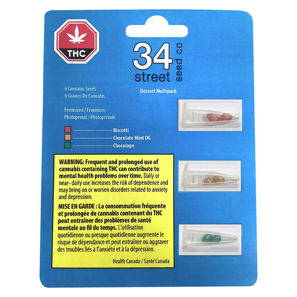 34 street seed co. - dessert multipack seeds - 6 pack-0