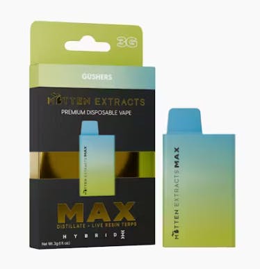 Mitten MAX - Gushers (H) - 3g Disposable | The Mint - Monroe
