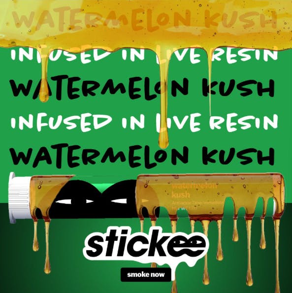 Product: Watermelon Kush | 1.2g | Live Resin Infused | Stickee