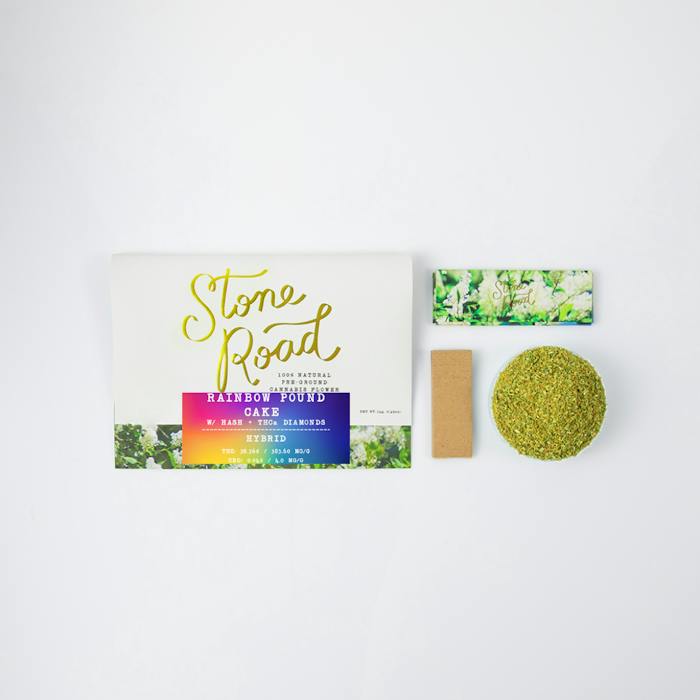 Stone Road Infused Flower Rainbow Pound Cake Pre-Ground