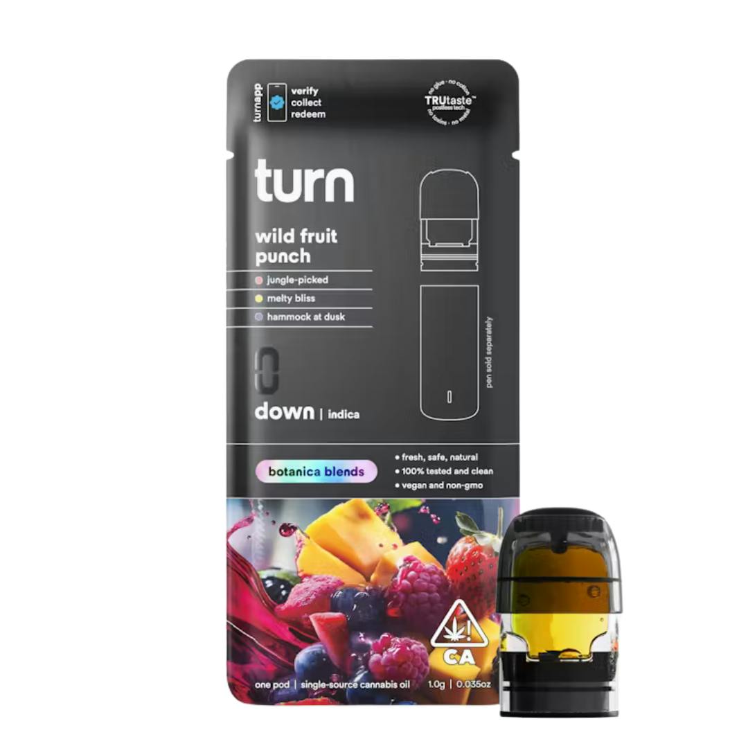 WILD FRUIT PUNCH BOTANICALS BLEND TURN DOWN POD
