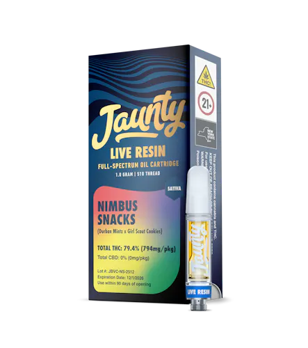 Nimbus Snacks | Live Resin | Cartridge | 1g-active