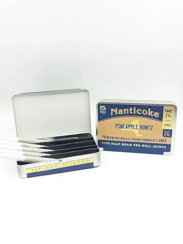 Nanticoke Pineapple Runtz PreRolls .5g 5pk-active