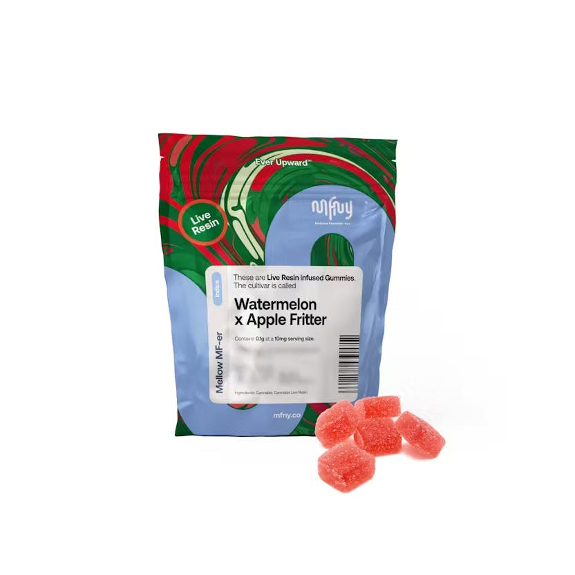 Product MFNY - Watermelon Lemonade x Candy Rain - 100mg - Live Resin Gummies