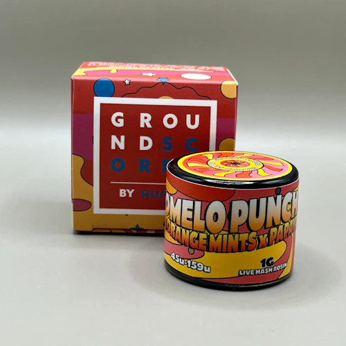 Hunna - 1g Live Hash Rosin Ground Score - Pomelo Punch #5