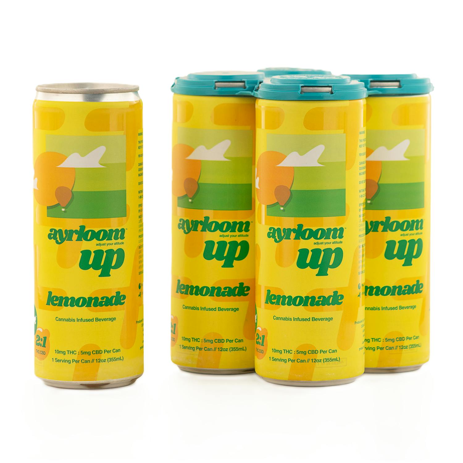 Photo of “up” 2:1 lemonade infused lemonades 4-pack | 40mg