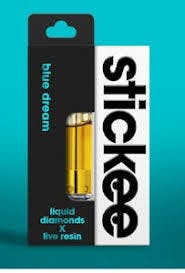 Stickee | Live Resin Vape Cart - 1g - Blue Dream