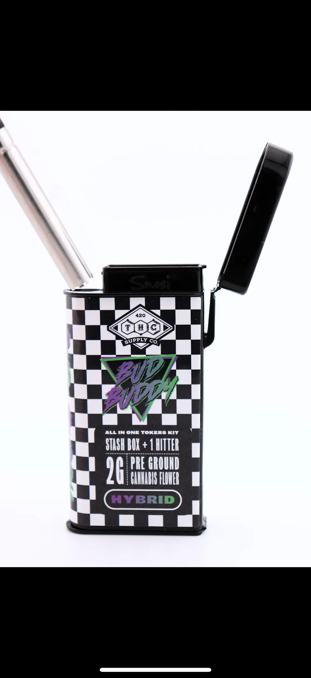 Product THC Supply Co - MAC - 2g - Bud Buddy Stash Box X 1 Hitter