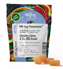 MFNY - 35mg Live Resin Gummies - Cherry Lime x 02 OG Kush - EDIBLES by MFNY at King of Budz