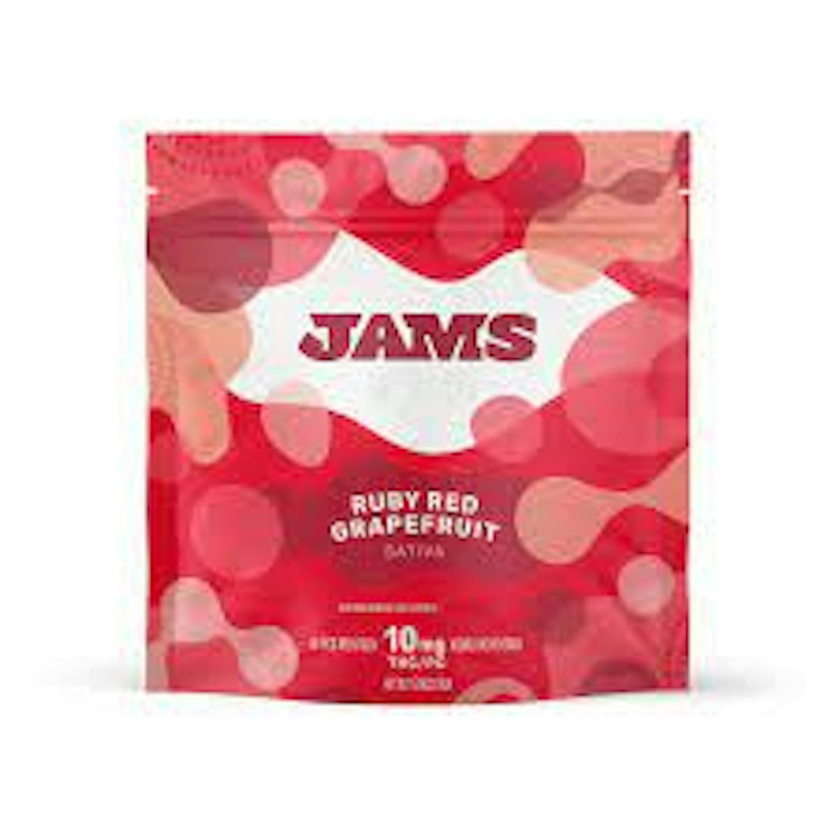 Photo of JAMS l Ruby Red Grapefruit Jellies 10pk l 100mg