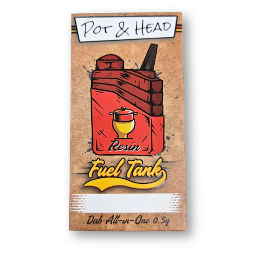 Pot & Head | Fuel Tank Dab AIO | Live Resin | Ice Cream Cake | 0.5g-active