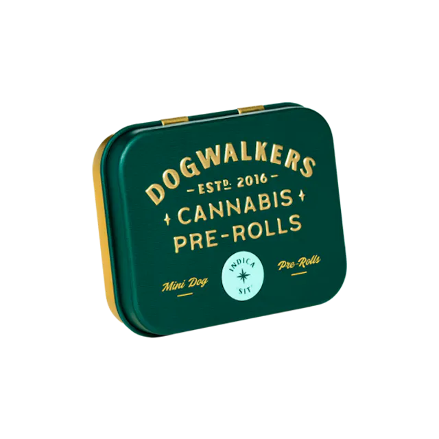 Dogwalkers Pre-Roll Pack Lemon Batter 5pk/1.75g (indica, packs)