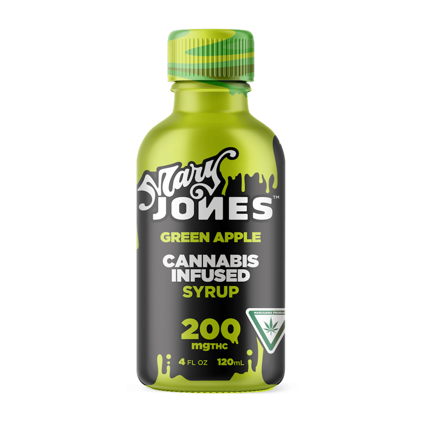 Mary Jones | 200mg Syrups | Green Apple