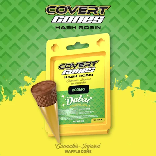 Covert Cups - 200mg Hash Rosin Cones - Dubai