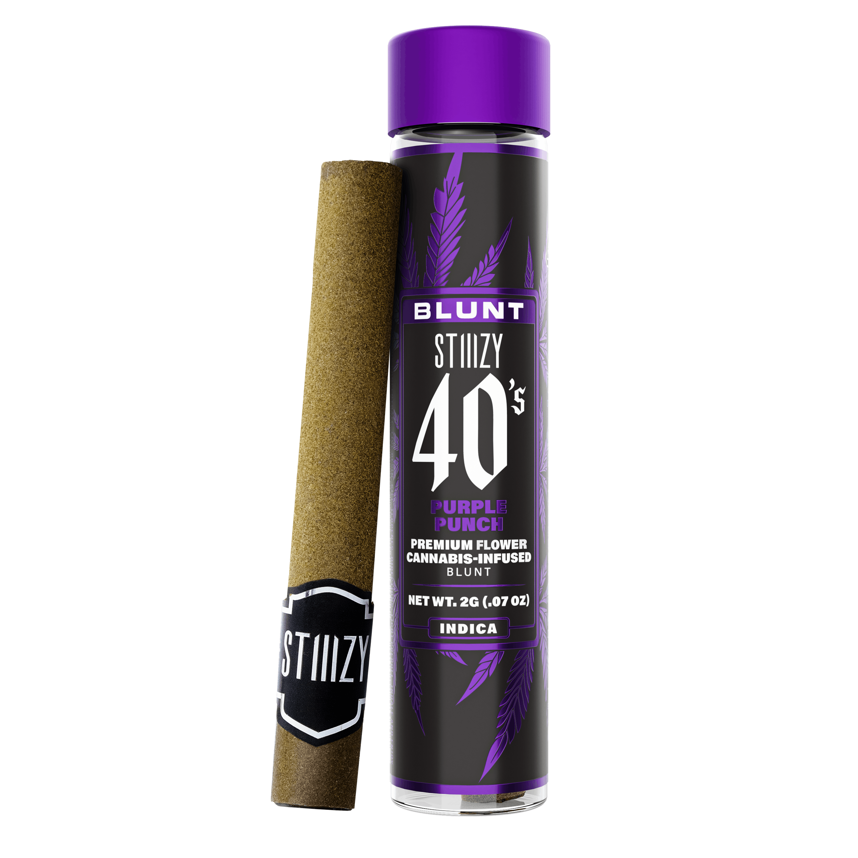 Stiiizy 40s 2g Infused Pre-Roll - Purple Punch