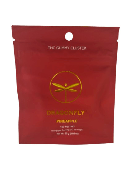 Dragonfly - 100mg Gummies - Pineapple