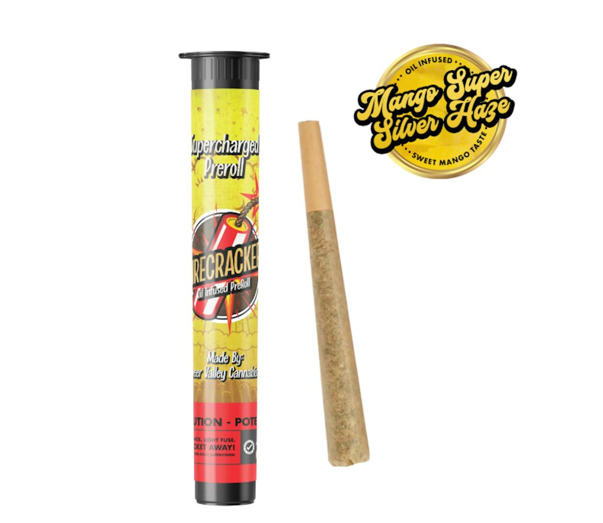 Photo of Firecracker Mango Super Silver Haze 1g Infused Preroll