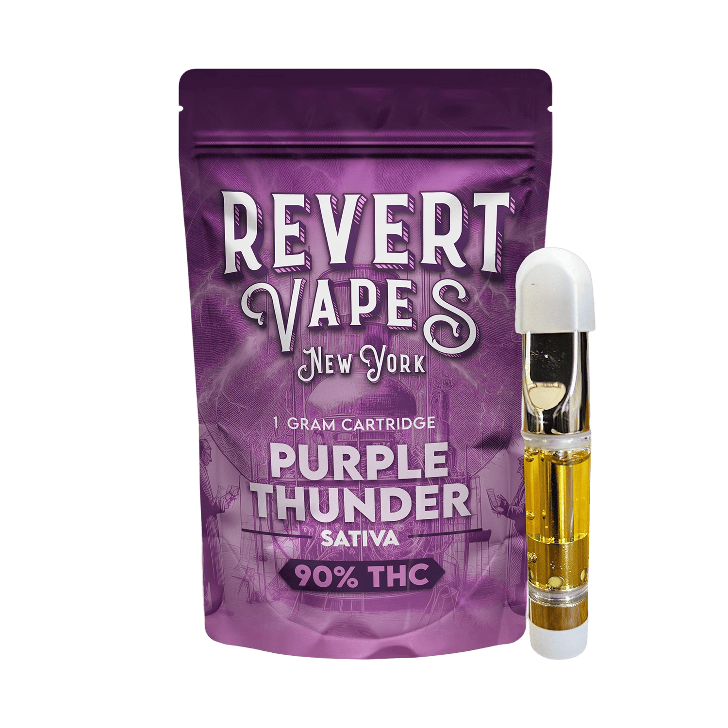 Revert Cannabis | Purple Thunder | 510 Cart | 1g