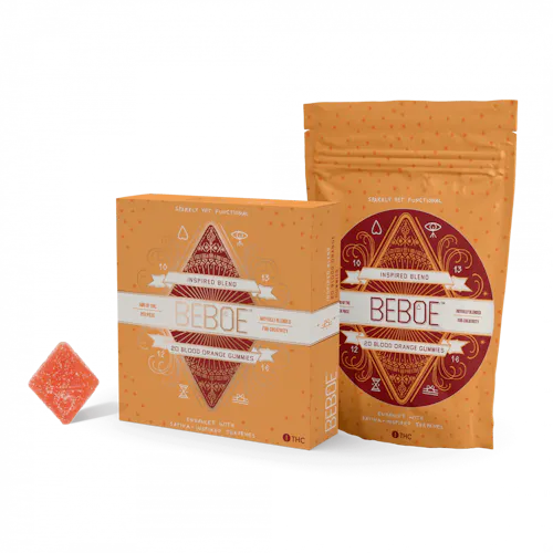Inspired Blood Orange 5mg (20ct) – Beboe Gummies-active