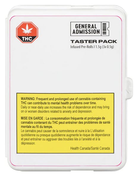 Distillate Infused Pre-Roll Taster Pack x3 | The Niagara Herbalist