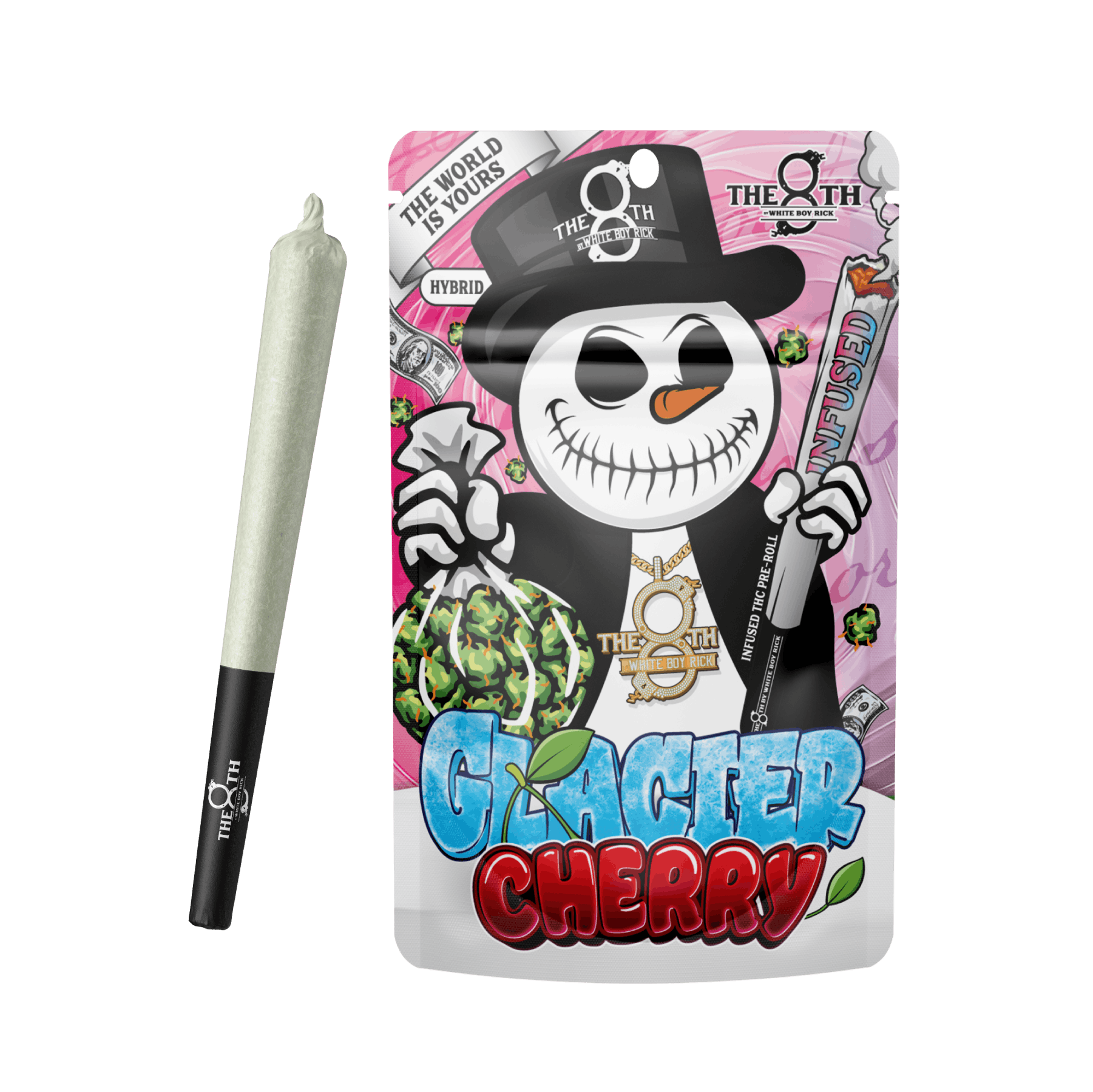 The 8th By White Boy Rick Glacier Cherry Infused Preroll Rec