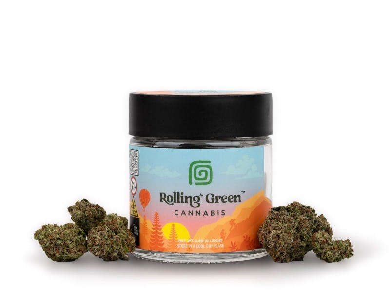 Rolling Green Rolling Green - Zoap Indica | 32% THC - Happy Times
