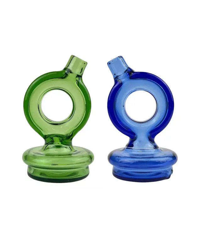 Puffco Topper Donut Dry Topper Blue (glassware)