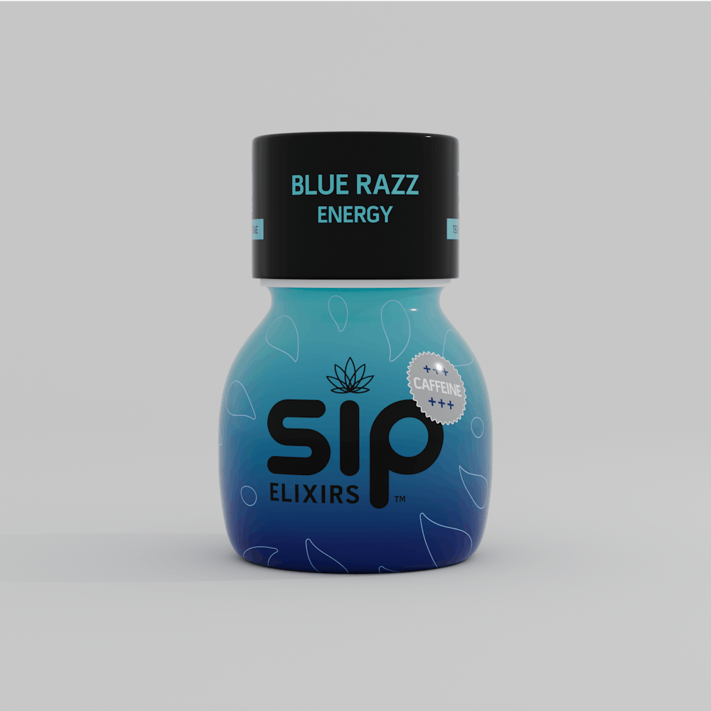 Sip Blue Razz Energy Elixir | 100mg | Reno, NV | Battleborn