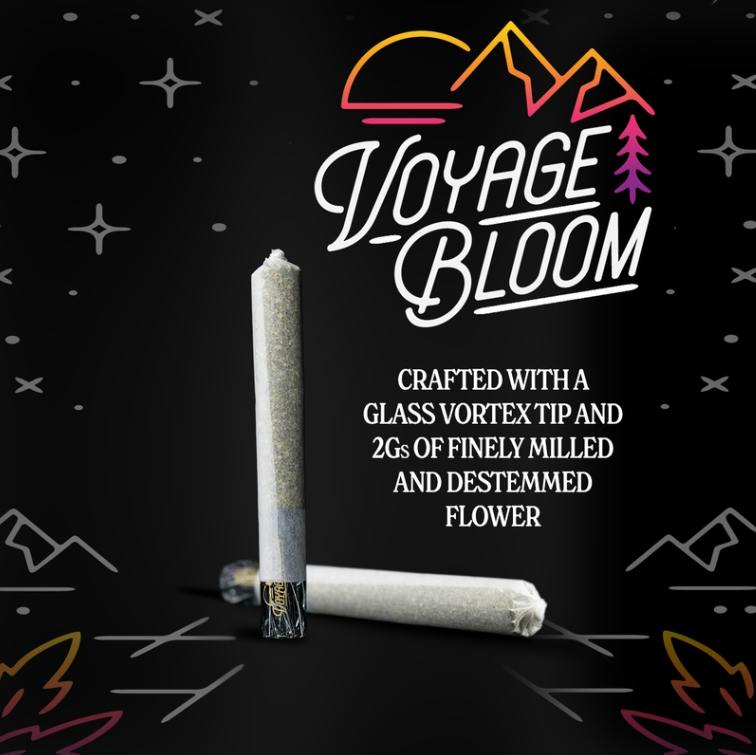 Voyage Bloom - Black Magic Hand Rolled PR