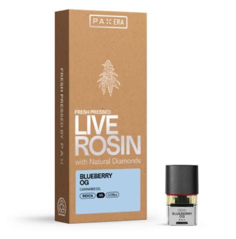 Photo of PAX Live Rosin | Blueberry OG | 0.5g Pod