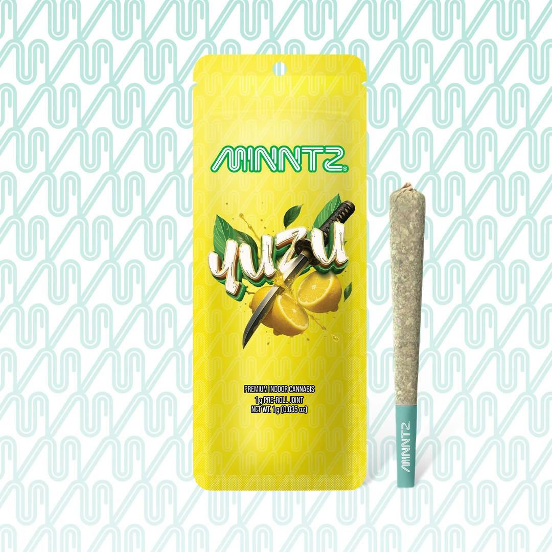 Yuzu Pre-Roll Sativa by Minntz – Pre-Rolls at Gatsby Cannabis