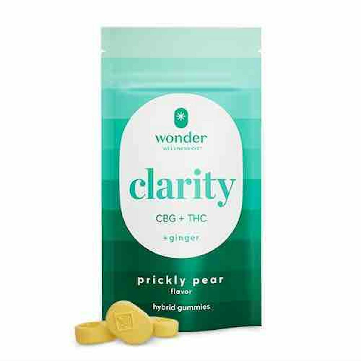 Photo of Clarity 1:1 THC:CBG Prickly Pear Gummies
