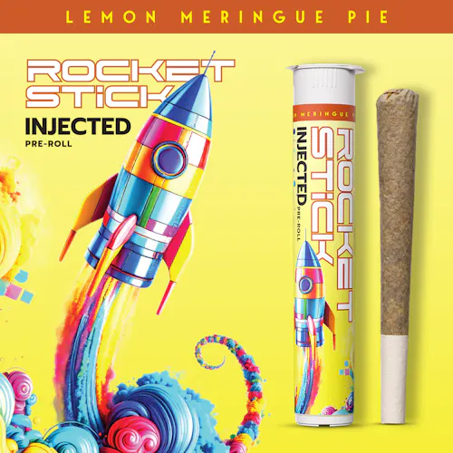 Rocket Sticks | 1.2g Infused Preroll | Lemon Meringue Pie-active