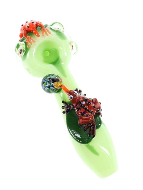 Image of 4" Empire Glassworks Mossy Log