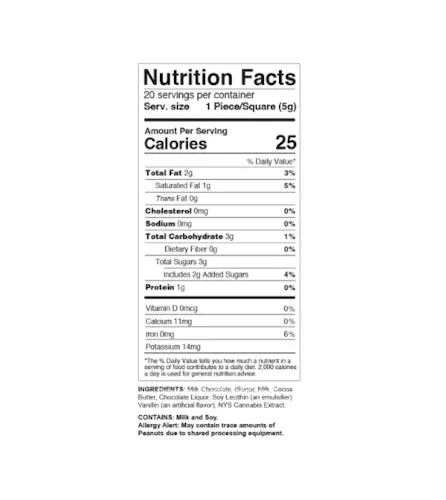 I Am Goodness | Milk Chocolate Bar | 100 mg-2