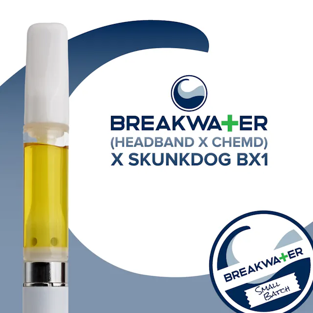 Breakwater Extract Cart (Headband x ChemD) x Skunkdog Bx1 1g (cartridges)