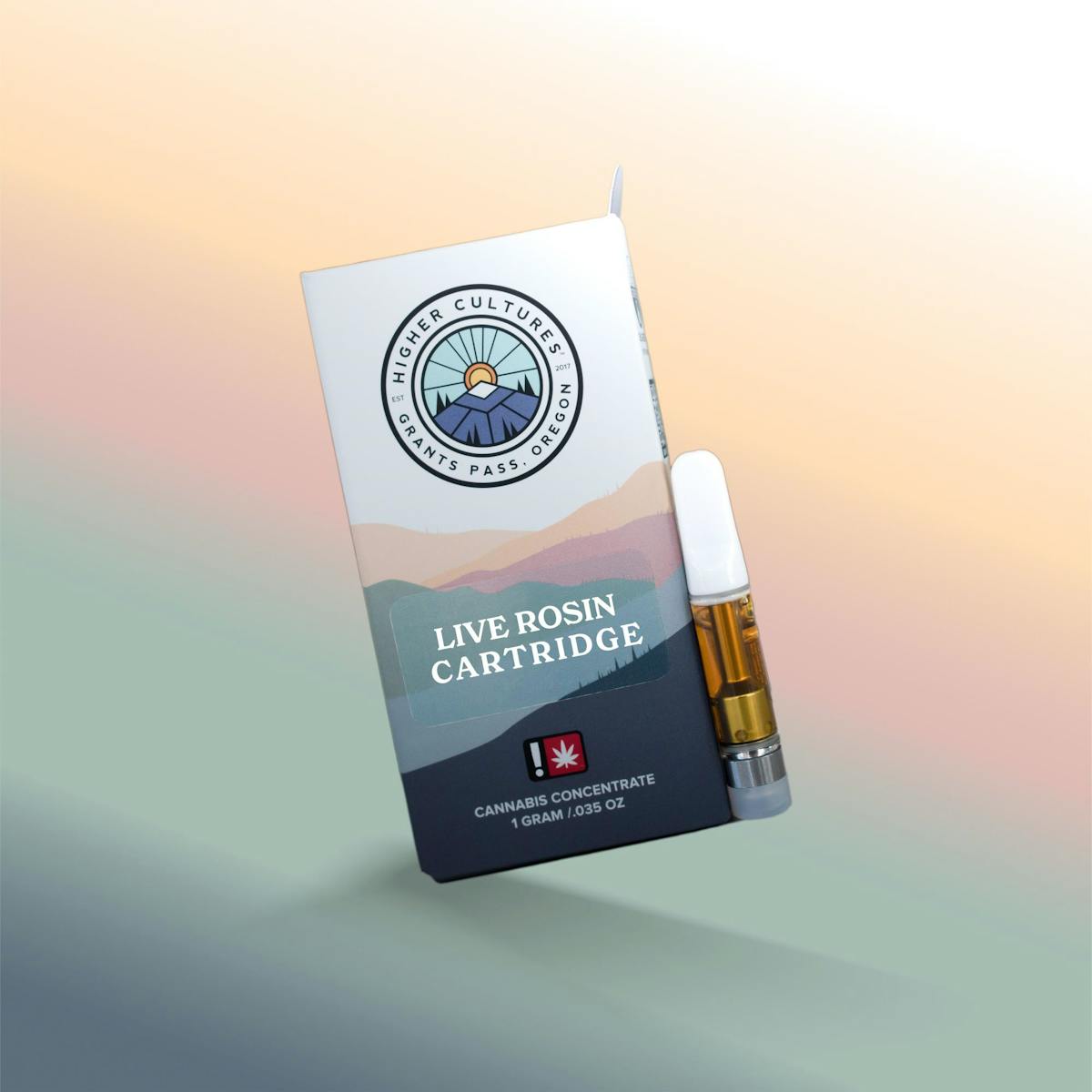 Photo of Higher Cultures 1g TROPICANNA PUNCH Live Rosin Vape Cartridge
