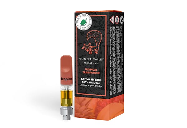 Tropical Trainwreck | 1g | Distillate Vape Cart | PV