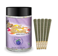 Blueberry Liquid Diamond Pre-Roll 5-Pack | 3.5g - product image at King of Budz