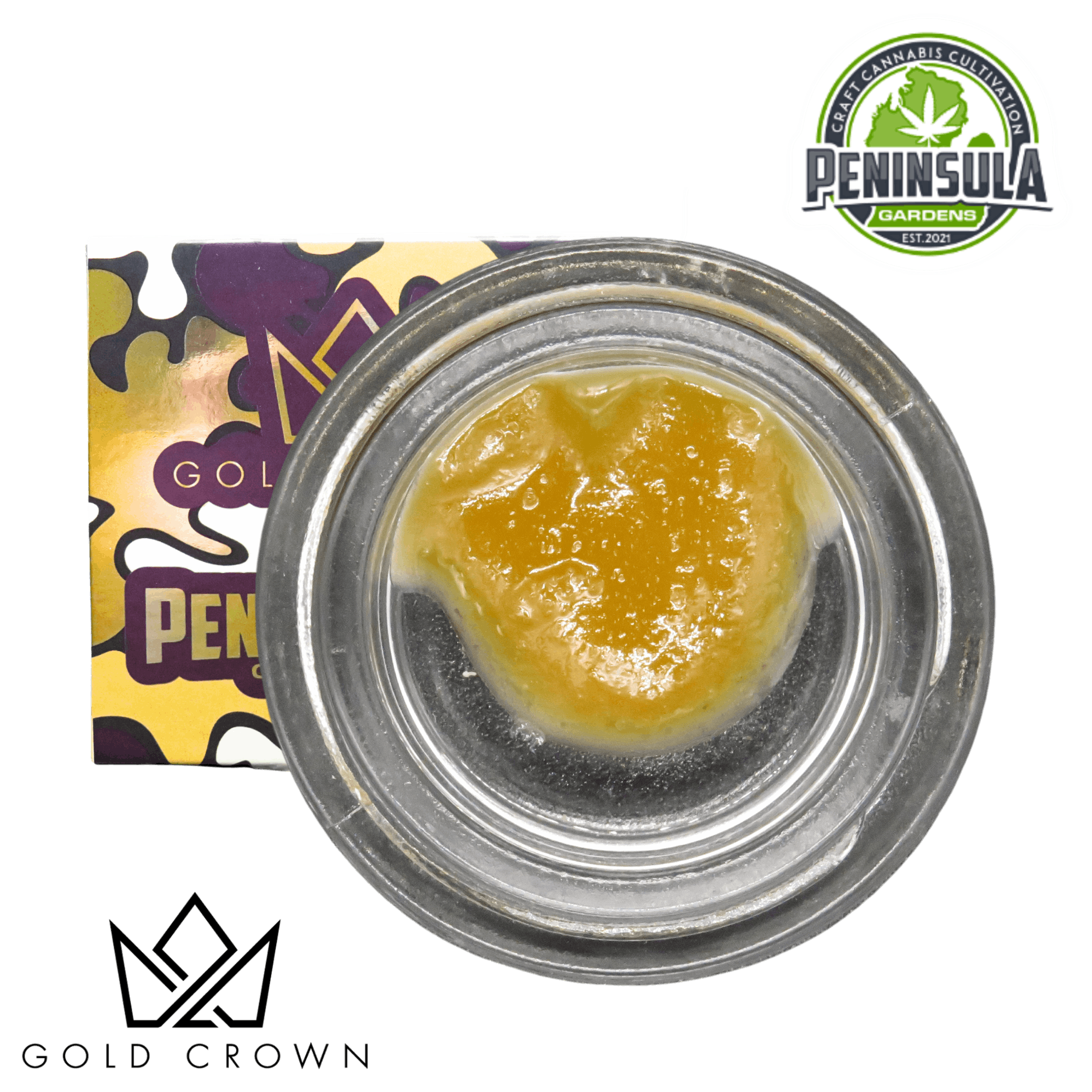 Gold Crown x Peninsula Gardens - 1g Sugar - Black Maple
