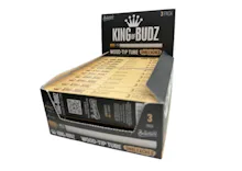 King Of Budz - 3pk Cones - King Size Unbleached Wood Tip