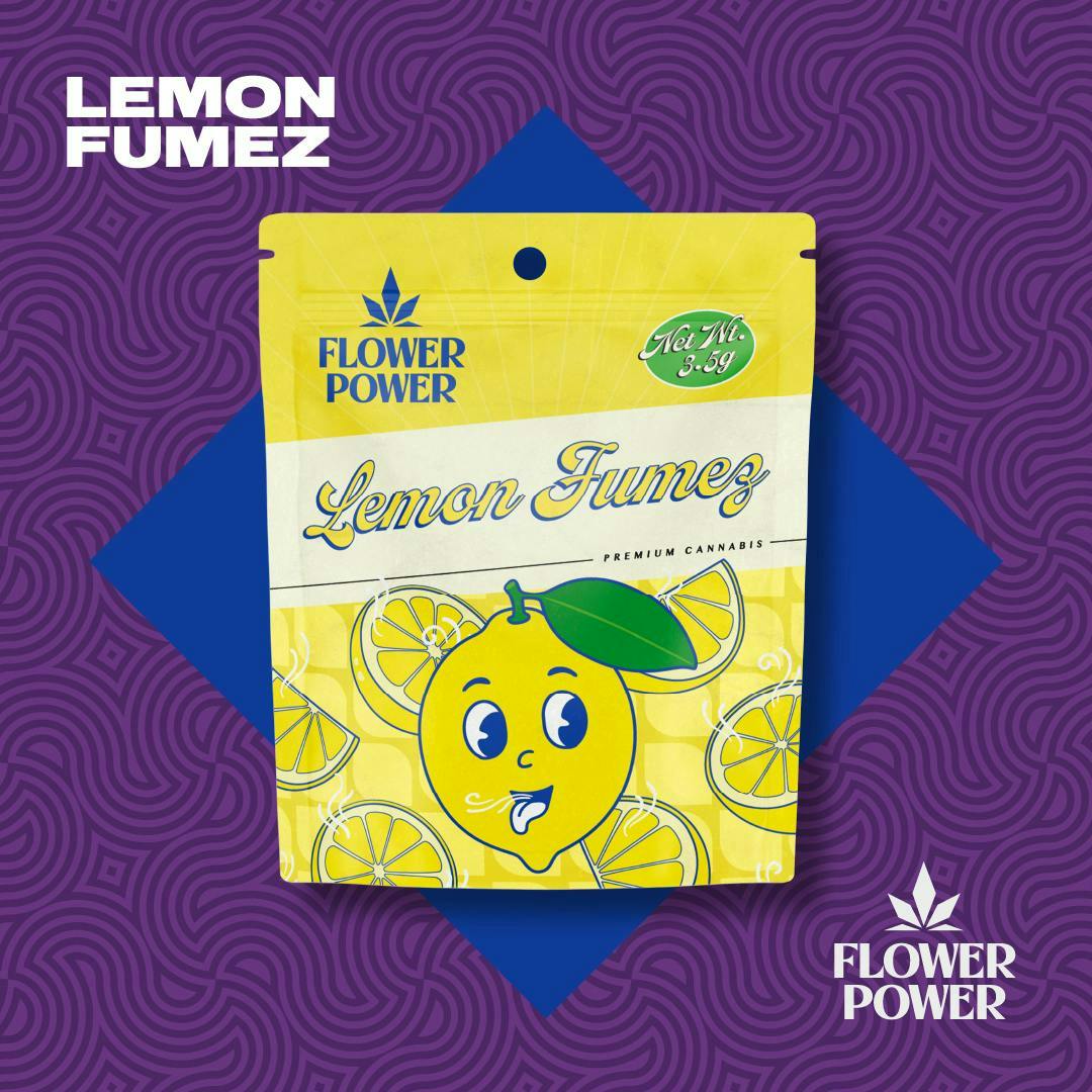 Product: FLOWER POWER | LEMON FUMEZ | PRE-PACK SATIVA/HYBRID