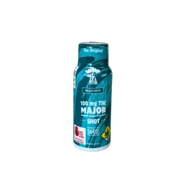 Major Fast Acting Shot Mojo-Rita 100mg (hybrid, drinks, 1g)