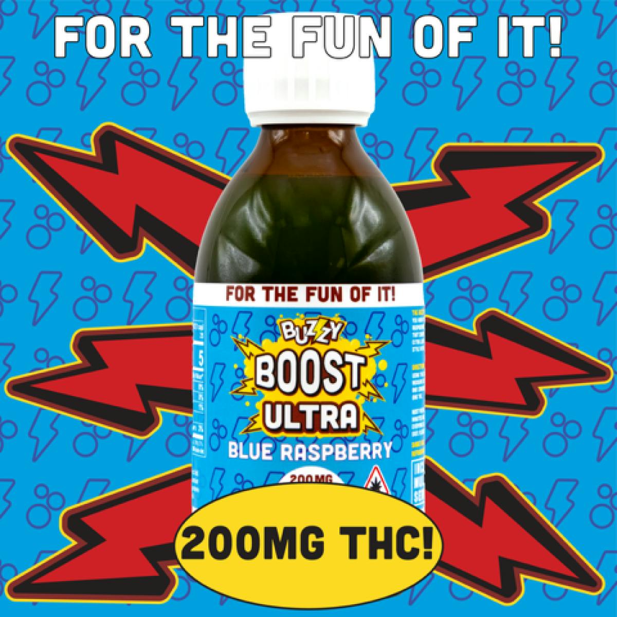 Image of Blue Raspberry Buzzy Boost Beverage