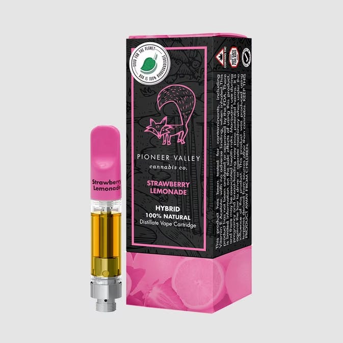 Pioneer Valley - Vape Cart 1g - Strawberry Lemonade
